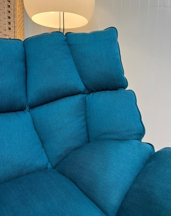 Poltrona B&B Italia Husk Blu Come Nuova + Garanzia, Poltrone, Tessile, Plastica, Modern (foto 11 di 12)