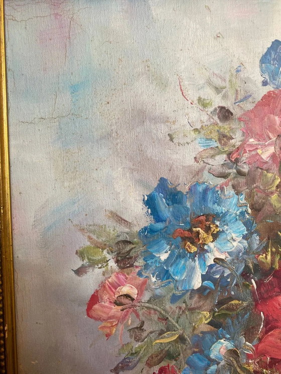 Dipinto a olio su tela bouquet – Sullivan, Dipinti e disegni, Legno (photo 6 of 15)