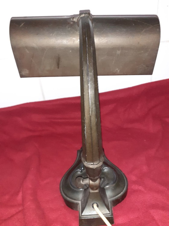 Image 1 of Lampe de notaire vintage des années 1920-1930.
