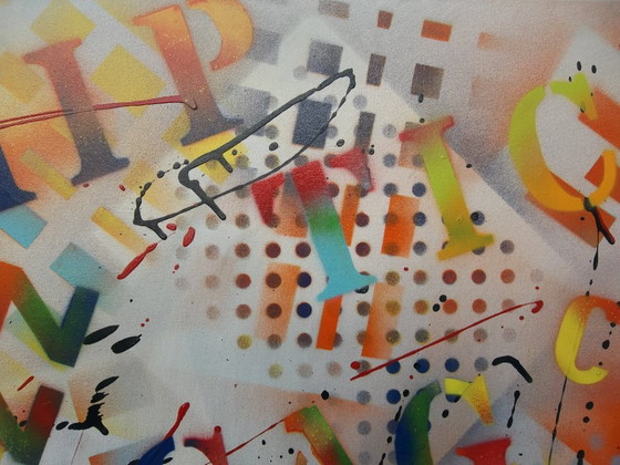 Image 1 of LOCATION - painting by 2Luss'Art - size 140 x 55 - Free delivery -