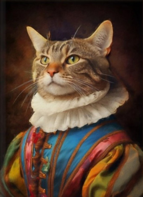 Image 1 of Regenboog Kat