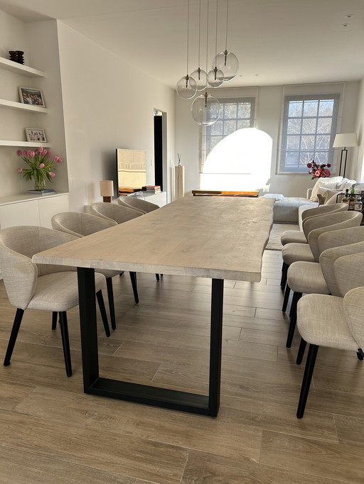 Tavolo da pranzo Zyso linea naturale (280x100x4 cm)