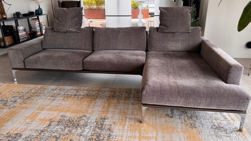 Bielefelder Werkstätten Spirit Design Ecksofa mit Lounge – 315 cm