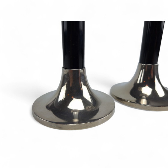 Image 1 of 1 par de candelabros Candelabros Art Déco Lambert?