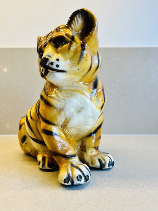 Vintage-Tiger-Figur