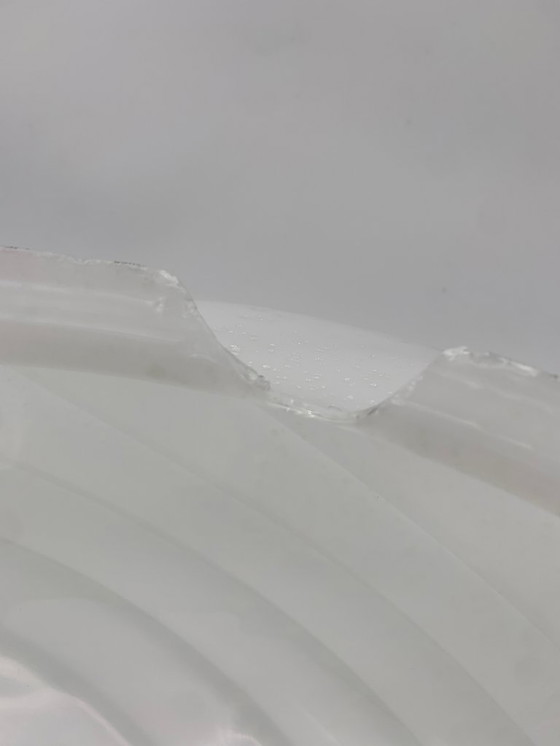 Image 1 of Murano glass ceiling light attributed to F3, restored, made in Italy, vintage