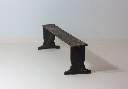 Panca laterale francese antica