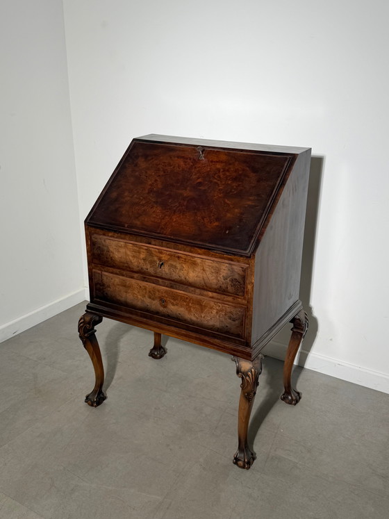 Secretaire Chippendale antico – Scrivanie, Wood (photo 3 of 4)