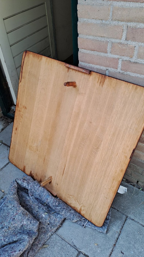 Image 1 of Midcentury extendable dining table