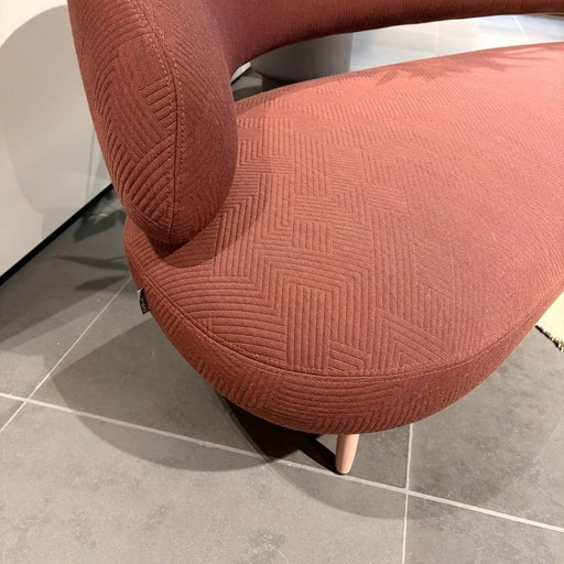 Artifort Muse 3-zitsbank rood – banken (photo 2 of 2)