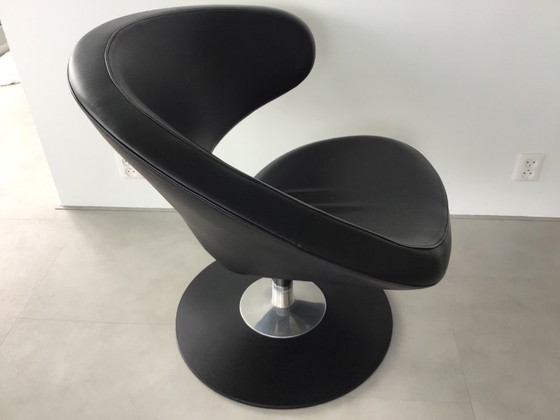 Image 1 of Club Varvier Peel en cuir noir
