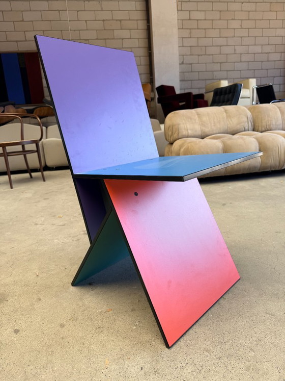 Chaise vintage Ikea Vilbert par Verner Panton – Chaises & fauteuils, Mdf (photo 8 of 9)