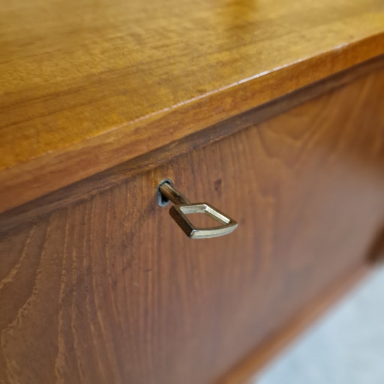 Poul Cadovius Royal System XXL Modulaire Wankast Wandrek Mid Century – Metal, Wood (photo 12 of 15)
