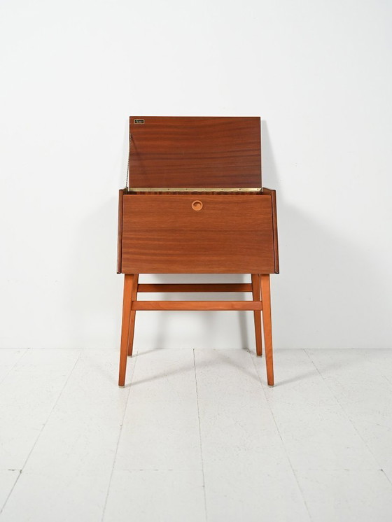 Image 1 of Mobile portaposate vintage svedese in mogano di Stig-bolaget