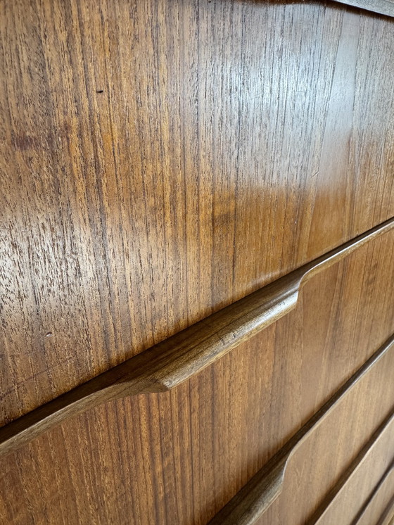 Image 1 of Danish Teak Tallboy Chest of Drawers – Spacious & Stylish Storage