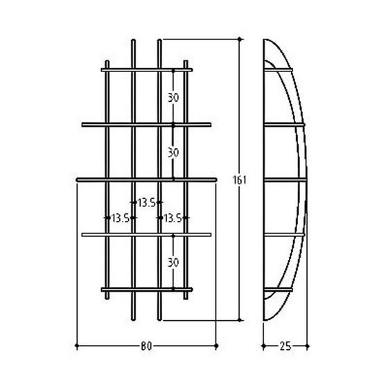 Image 1 of Étagère murale Jive en MDF anthracite, par Ellips Design