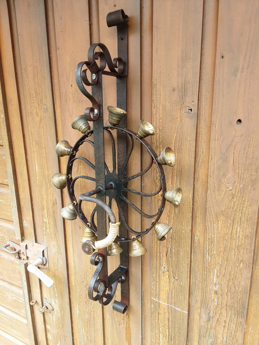 Rustic Wrought Iron Doorbell