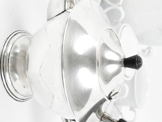 Plated Brass Coffee Pot from Christofle, France, 1930s – Table accessories, Silver (photo 4 of 10)