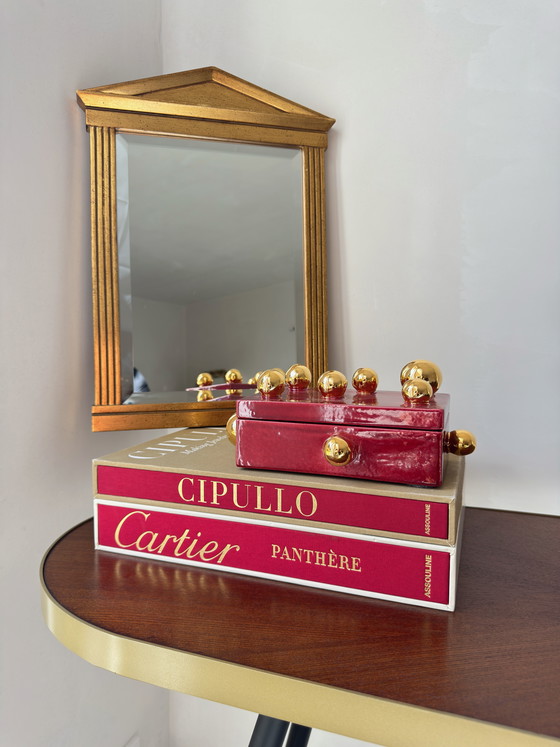 Image 1 of Miroir Deknudt Empire vintage