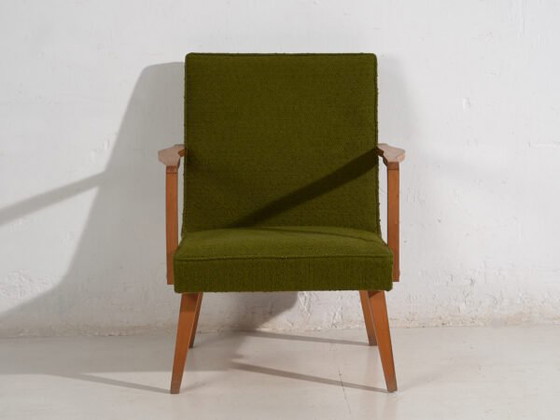 Poltrona vintage verde (c.1950) – Poltrone, Wood (photo 17 of 33)