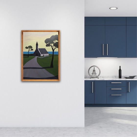 Image 1 of Öl auf bespanntem Keilrahmen 81x60cm.