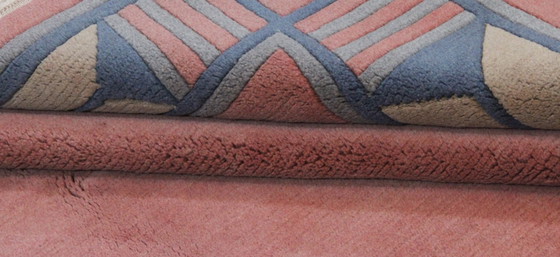 Original Modern Designer Highland Wool Rug Nepal 280 x 207 cm, Rugs & carpets, Orange (photo 7 of 8)