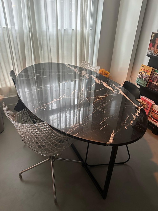 Marble dining table