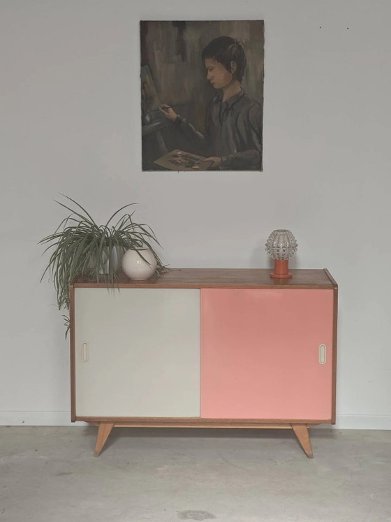 Credenza U452 rosa e bianca di Jiri Jiroutek per Interier Praha – Armadi contenitori, Legno, Design (photo 19 of 28)