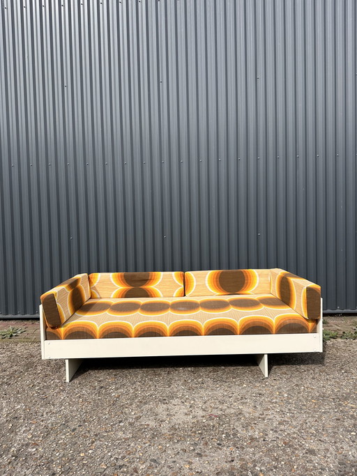 Divano letto vintage dell'era spaziale
