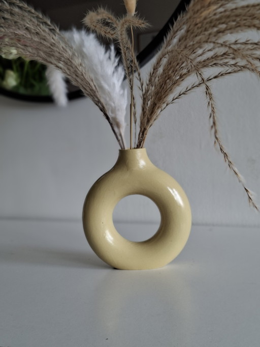 Set moderne decoratieve gipsen vazen – minimalistische en elegante interieurdecoratie