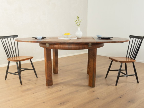 Image 1 of Art Deco Butterfly Dining Table, 1930s, Vintage