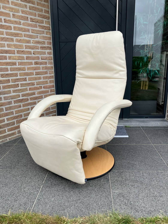 Image 1 of Jori Yoga Relax Medi Mono-Move, Beige, Roomwit Leder