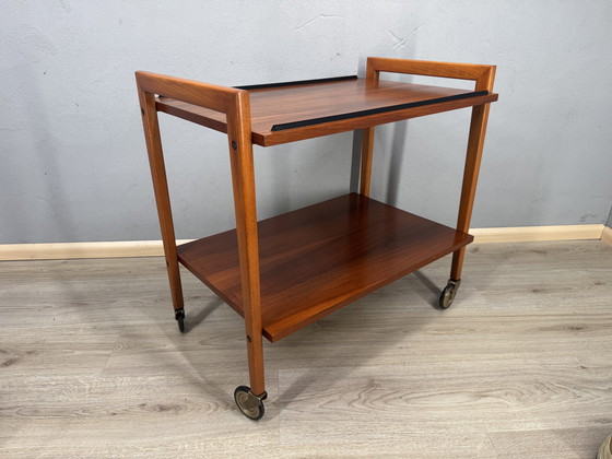 Image 1 of Chariot de service Mid Century Modern | design scandinave | ca. 1960