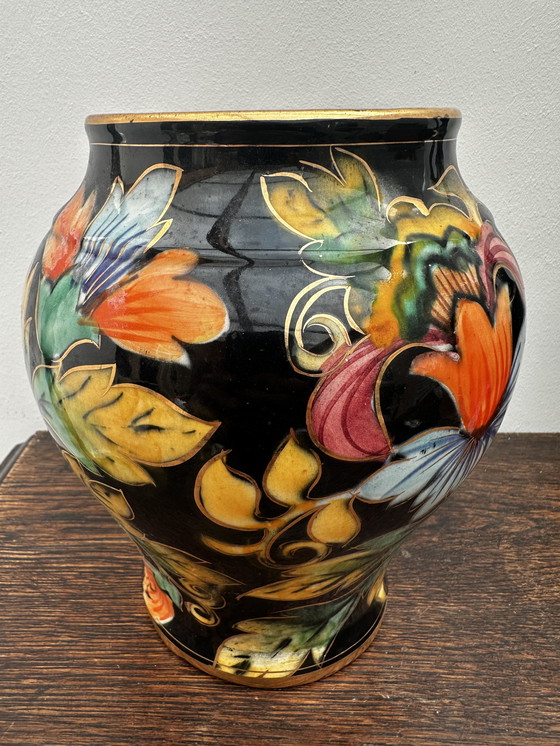 Image 1 of Vase Hubert Becquet vintage 
