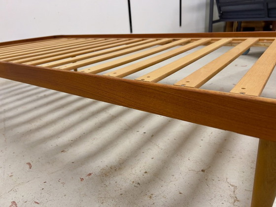 Image 1 of Teakhouten dagbed van Horsnæs Møbelfabrik, jaren 60.