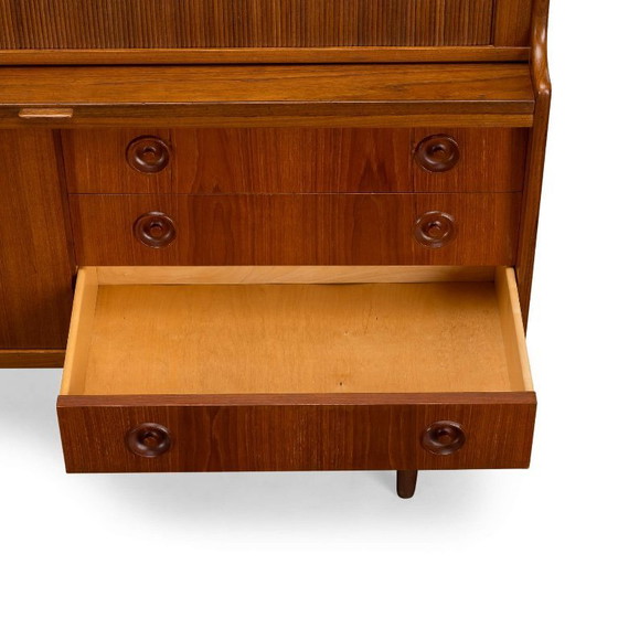 Image 1 of Teak high cabinet by Johannes Andersen, 1960s