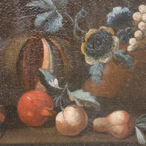 Image 1 of Oil Painting on Canvas, Still Life, Italy 18th Century