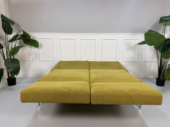 Image 1 of Divano letto Brühl Roro Soft Sofa in tessuto verde