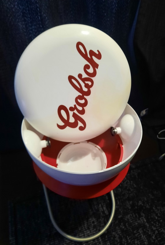Image 1 of Set Grolsch Lamp and Table