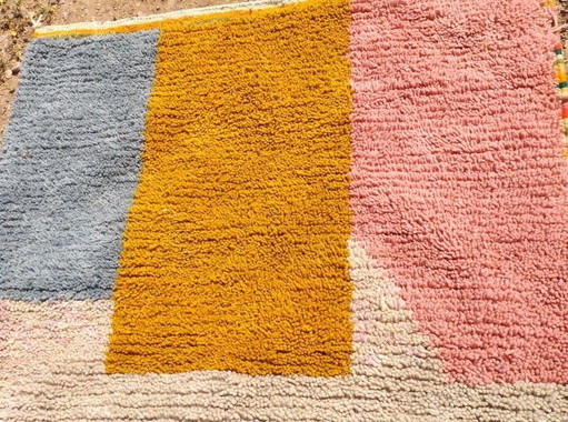 Tapis en laine naturelle tissé main a motifs colorés 140/260 cm – Alberto Bazzani, vloerkleden en tapijten (photo 2 of 8)
