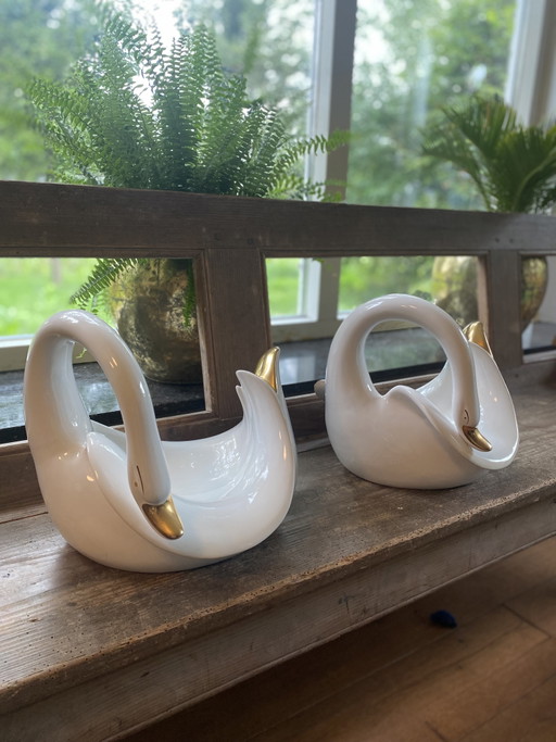 Porzellan Schalen Schwan – Porcelain