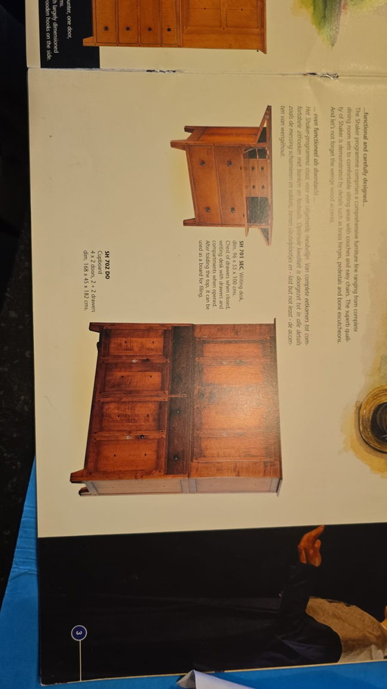 Image 1 of Buffet Shaker de Schuitema and Sons, 166 de large x 182 de haut x 44 de profondeur.