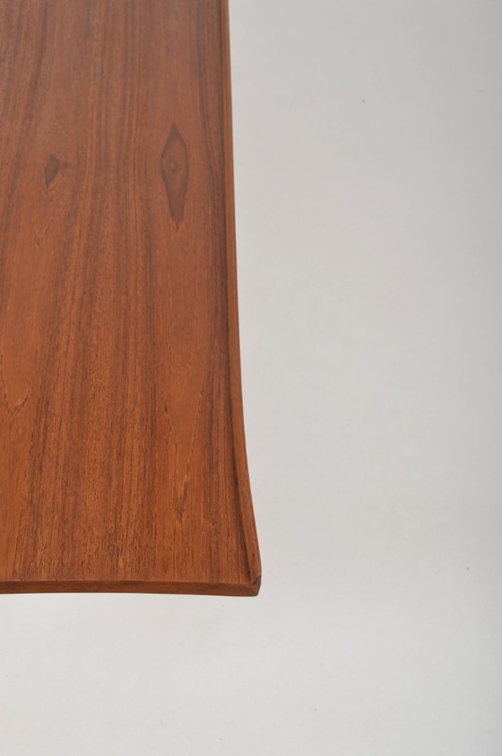 Image 1 of Dänischer Couchtisch mit erhöhter Kante, 1960er Jahre