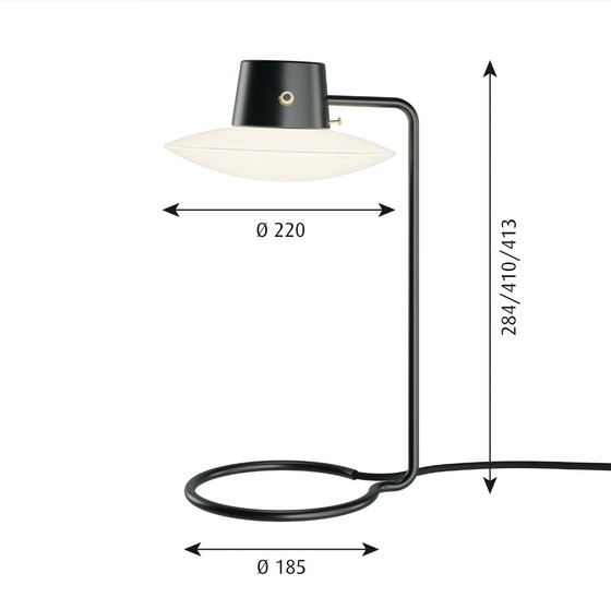 Image 1 of A.J. Oxford lamp - Louis Poulsen - Design Arne Jacobsen 1963