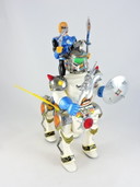 Decorazione vintage a forma di robot giocattolo