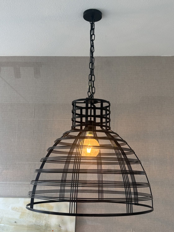 Image 1 of Metalen grote hanglamp