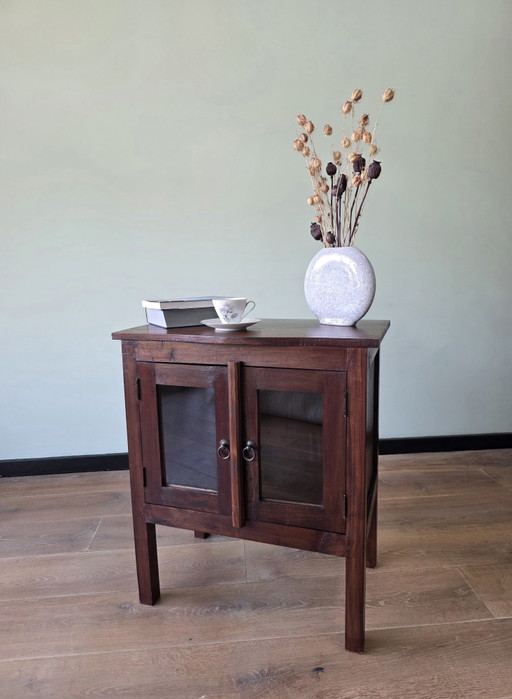 Vintage-Teeschrank im Art-Deco-Stil