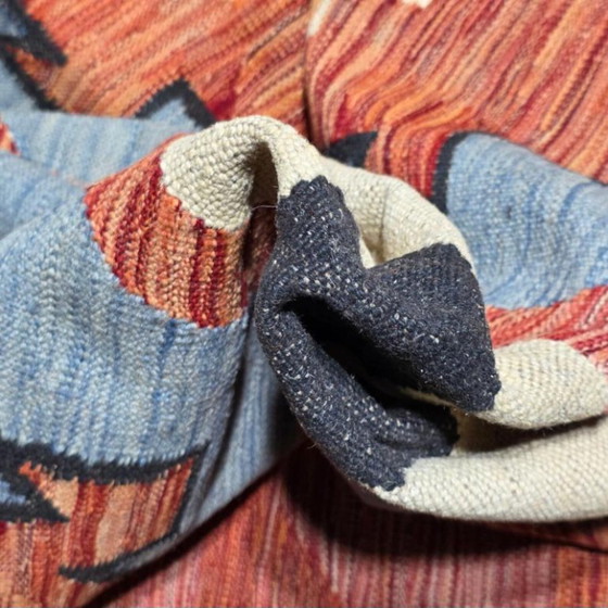 Tapiz tejido a mano estilo Art Déco de André Arbus | Lana sobre algodón | Diseño francés | 102 × 75 pulgadas (photo 6 of 9)