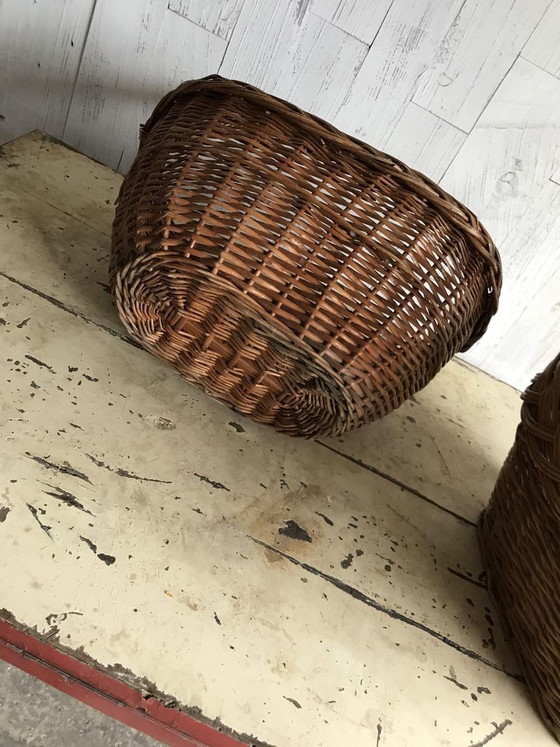 Cesti in vimini, anni '60, set di 2 – Oggetti decorativi (photo 6 of 10)