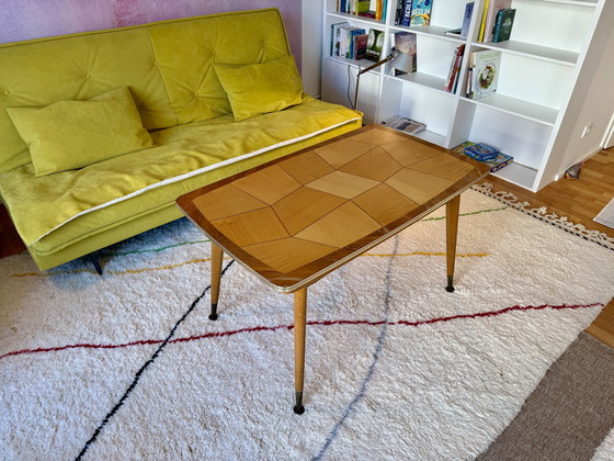 Image 1 of 1950s Vintage Coffee Table Mid Century Coffee Table Side Table 